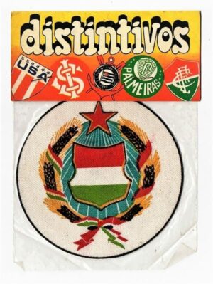 Futebol - Escudo - Patch - Banderart - Seleção da Hungria - Anos 70