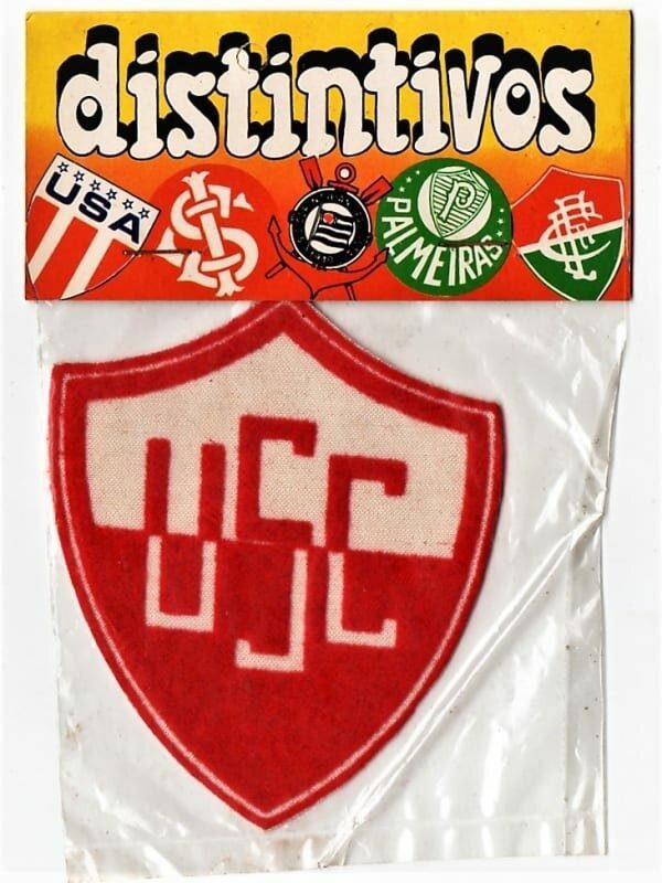 | Casa do Colecionador Futebol - Escudo - Patch - Banderart - Uberaba Sport Club - Anos 70