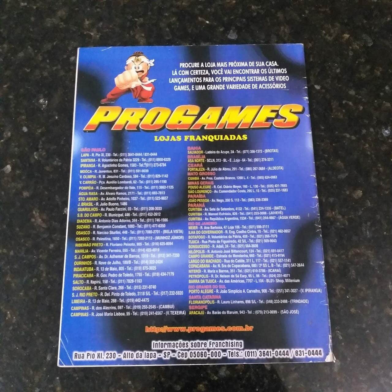 | Casa do Colecionador Gamers Ano V No 31 Capa World Cup 98 Revista