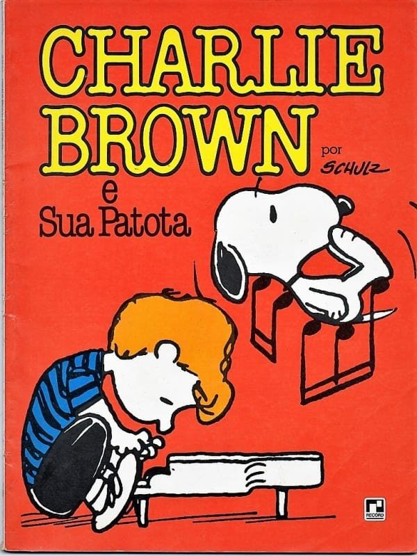| Casa do Colecionador Hq Gibi Charlie Brown e Sua Patota - Editora Record - 1976