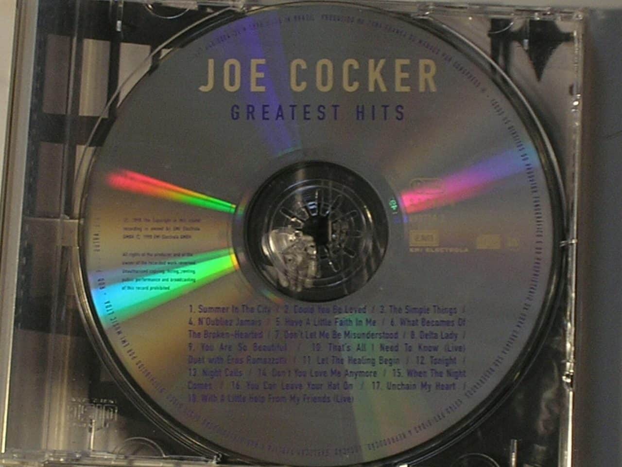 | Casa do Colecionador Joe Cocker - CD - Grandes Sucessos da época - Muito bom