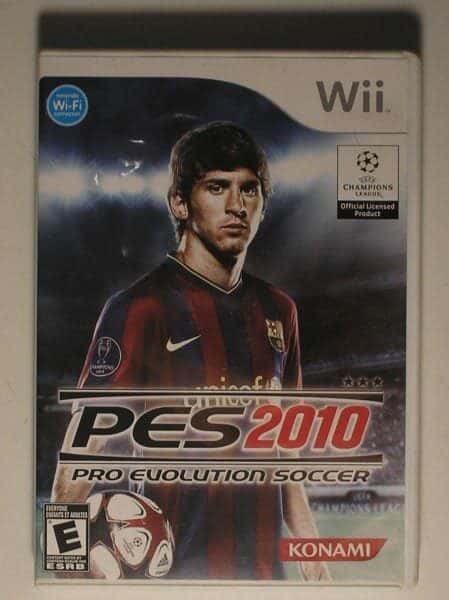| Casa do Colecionador Jogo - Wii Pes 2010 - Pro Evolution soccer - Champions league