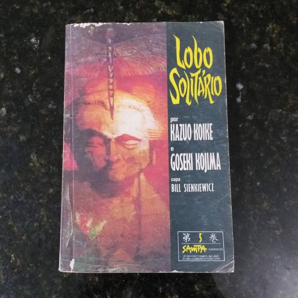 Lobo Solitário (1ª Série) Nº 05 (Editora Nova Sampa) Janeiro 1991 (Mangá)
