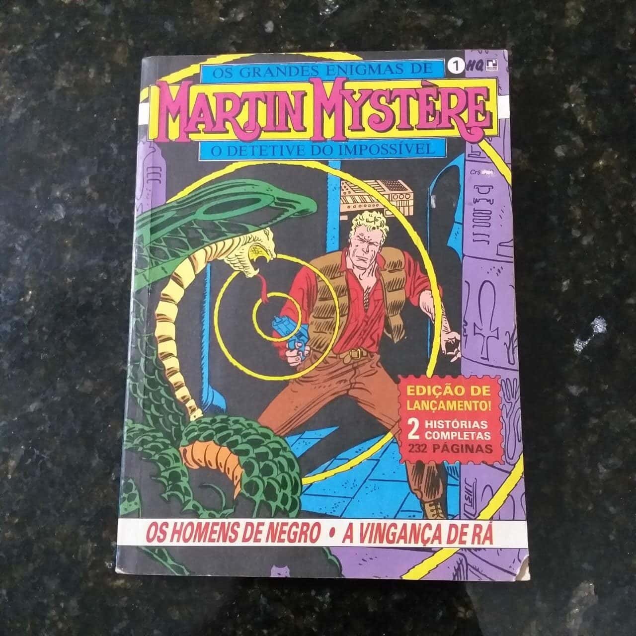 Martin Mystere Nº 01 (Editora Record) Outubro 1990 (HQ)