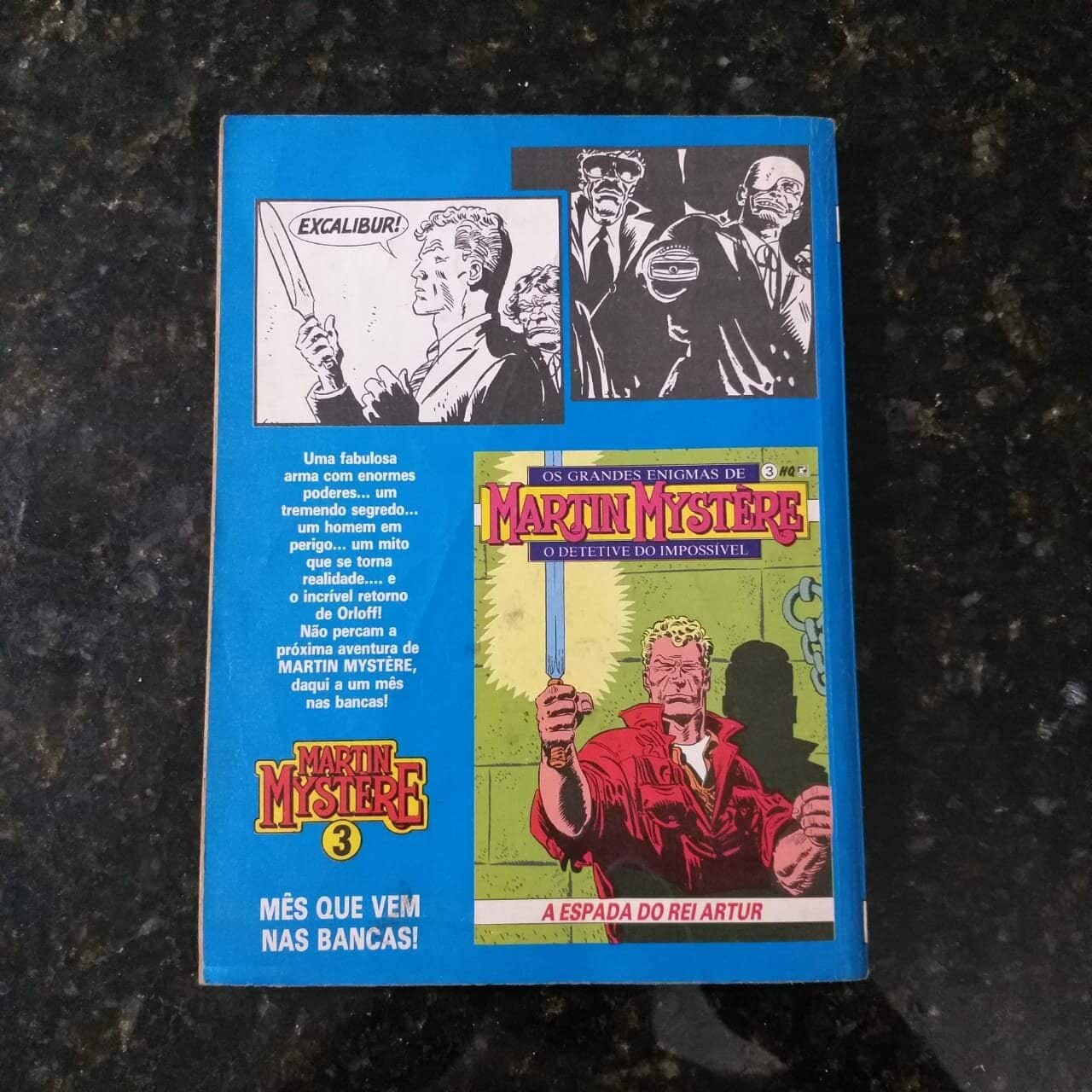 | Casa do Colecionador Martin Mystere Nº 02 (Editora Record) Novembro 1990 (HQ)