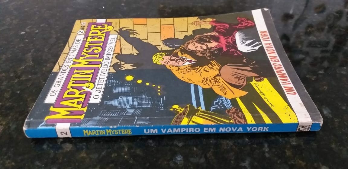 | Casa do Colecionador Martin Mystere Nº 02 (Editora Record) Novembro 1990 (HQ)