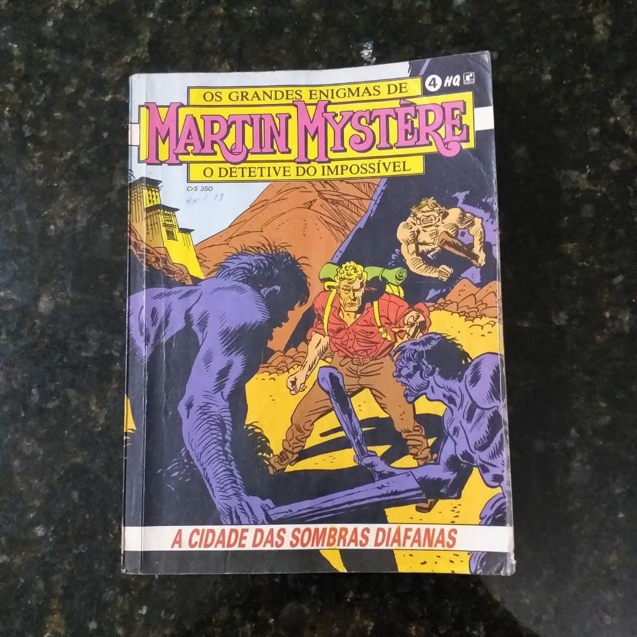 Martin Mystere Nº 04 (Editora Record) Fevereiro 1991 (HQ)