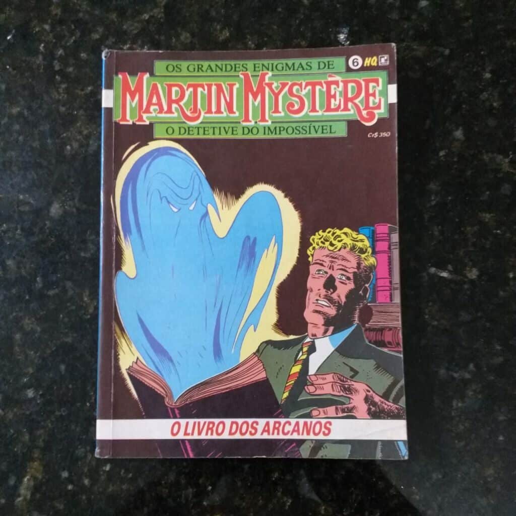 Martin Mystere Nº 06 (Editora Record) Abril 1991 (HQ)