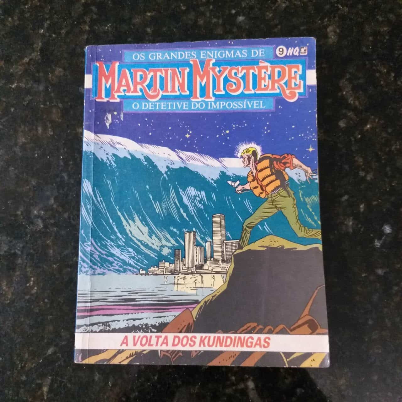 Martin Mystere Nº 09 (Editora Record) Outubro 1990 (HQ)