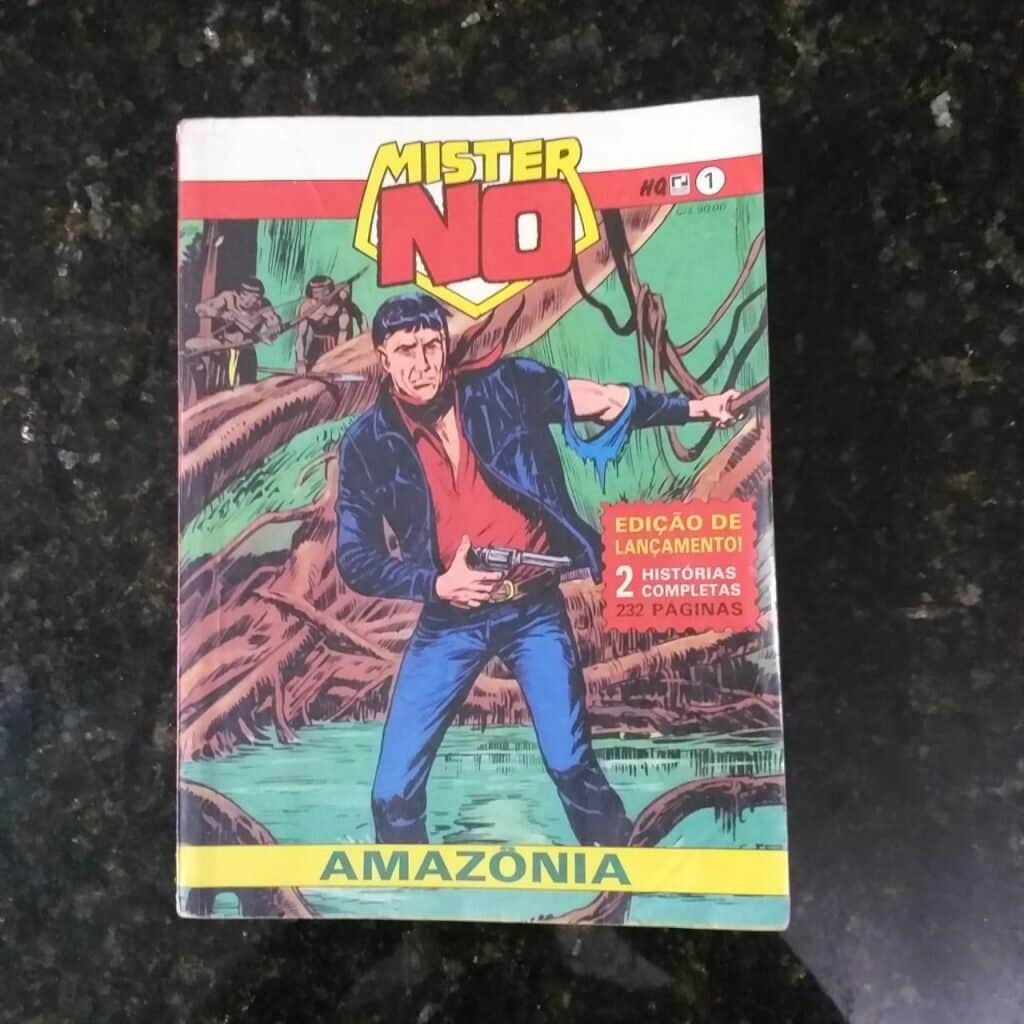 Mister NO Nº 01 - Amazônia (Editora Record) Setembro 1990 (HQ)