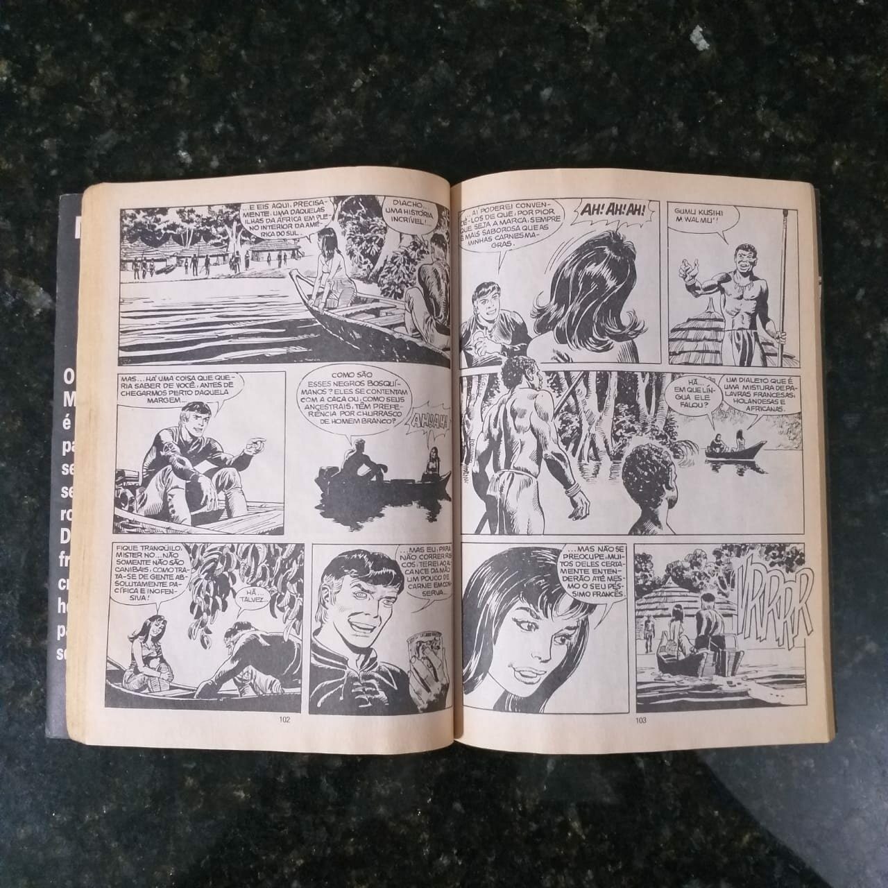 | Casa do Colecionador Mister NO Nº 03 - O Homem da Guiana (Editora Record) Novembro 1990 (HQ)