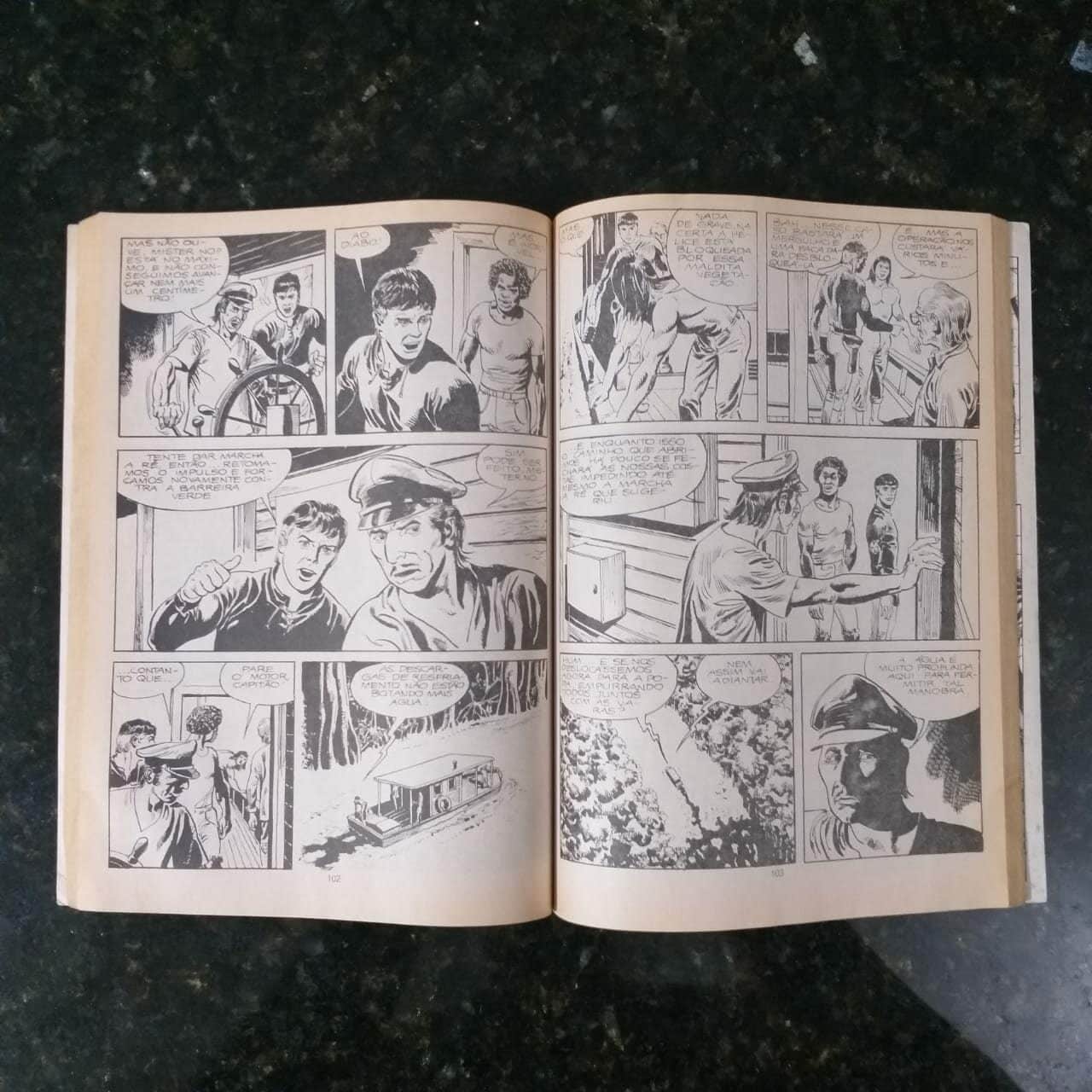 | Casa do Colecionador Mister NO Nº 06 - Rio Negro (Editora Record) Março 1991 (HQ)