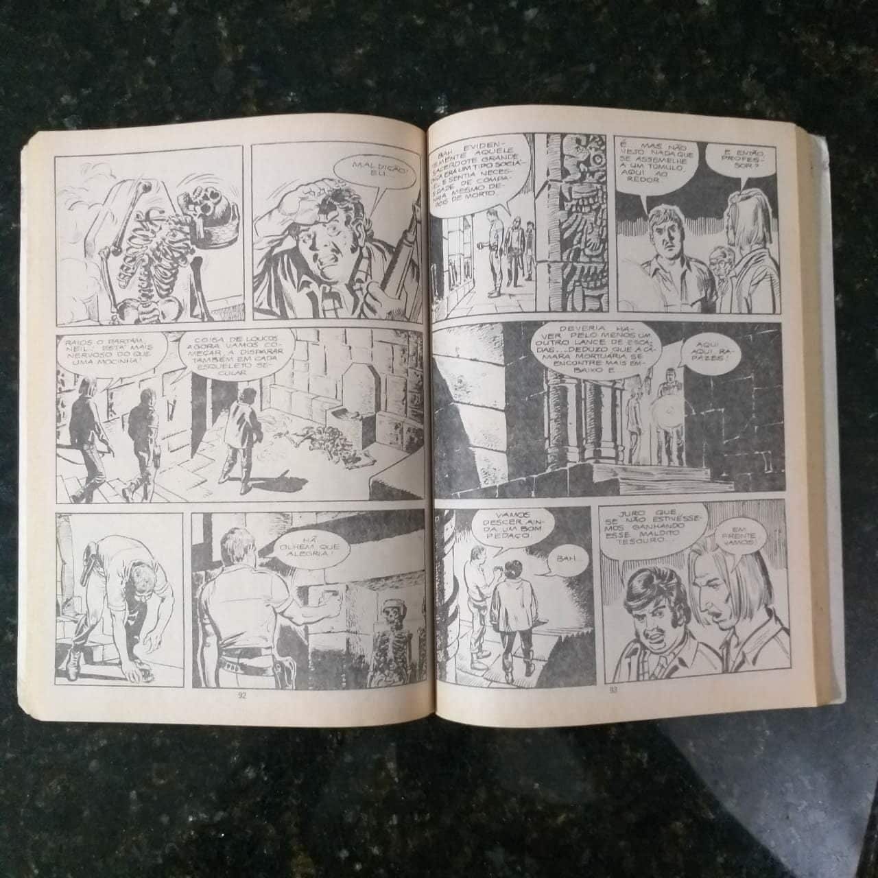 | Casa do Colecionador Mister NO Nº 07 - O Templo dos Maias (Editora Record) Abril 1991 (HQ)