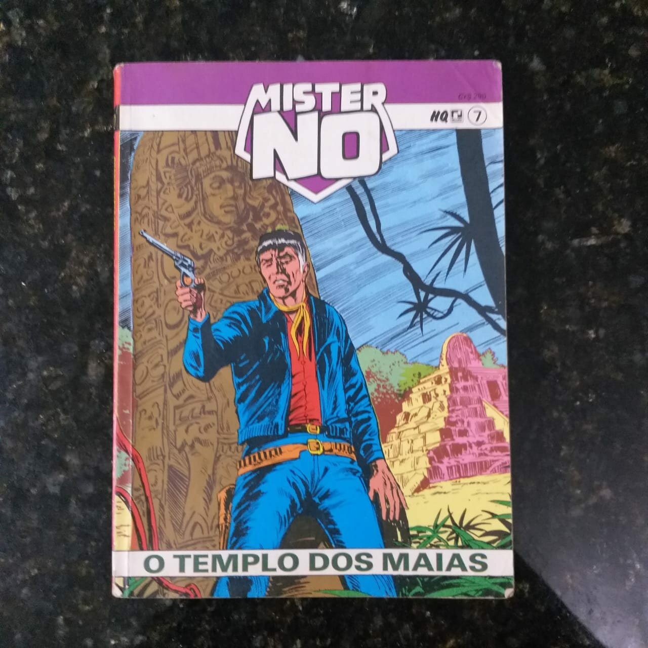 Mister NO Nº 07 - O Templo dos Maias (Editora Record) Abril 1991 (HQ)