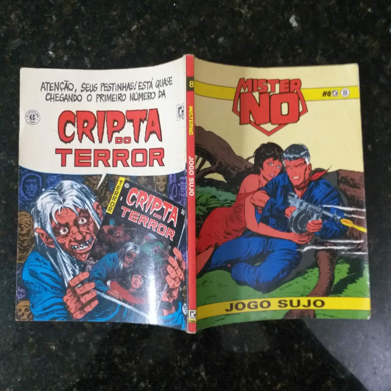 | Casa do Colecionador Mister NO Nº 08 - Jogo Sujo (Editora Record) Abril 1991 (HQ)