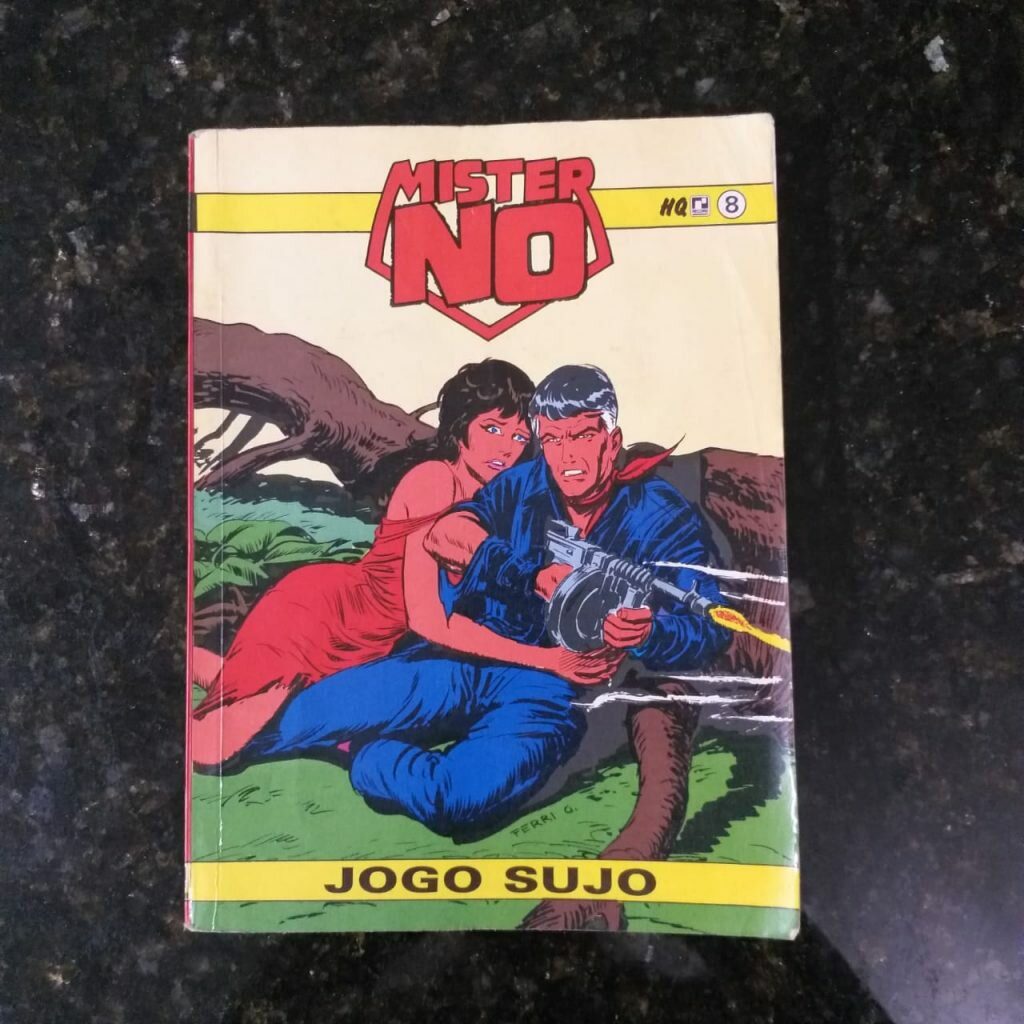 Mister NO Nº 08 - Jogo Sujo (Editora Record) Abril 1991 (HQ)