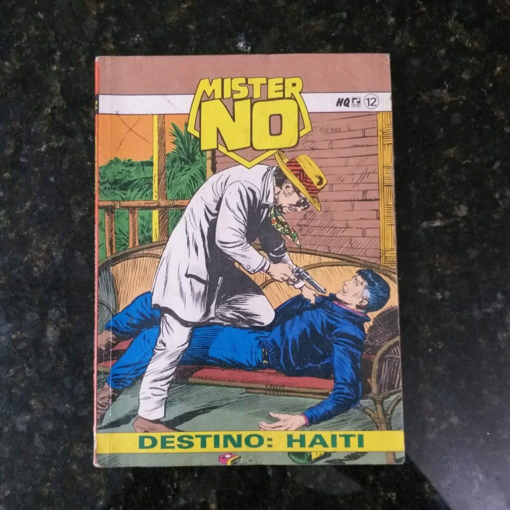 Mister NO Nº 12 - Destino: Haiti (Editora Record) Setembro 1991 (HQ)
