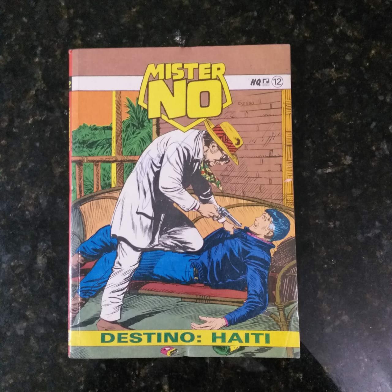 Mister NO Nº 12 - Destino: Haiti (Editora Record) Setembro 1991 (HQ)