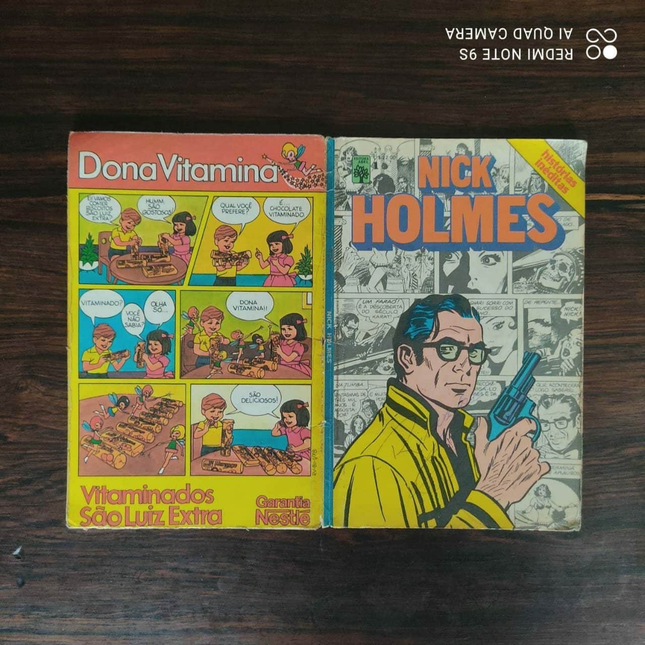 | Casa do Colecionador Nick Holmes Nº 01 (Editora Abril) Fevereiro 1979 (HQ)