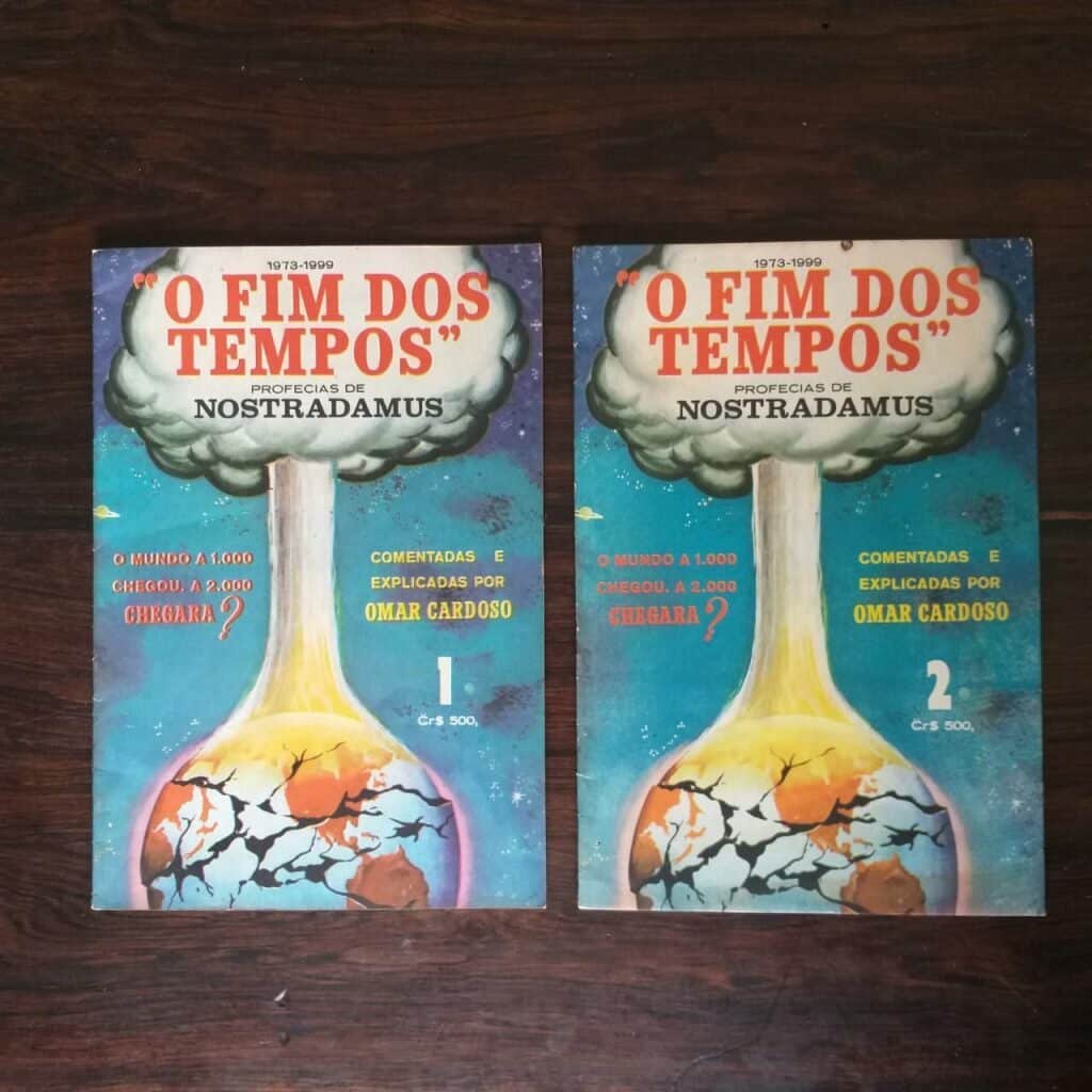 O Fim dos Tempos - Profecias de Nostradamus comentadas e explicadas por Omar Cardoso - Fascículos 1 e 2