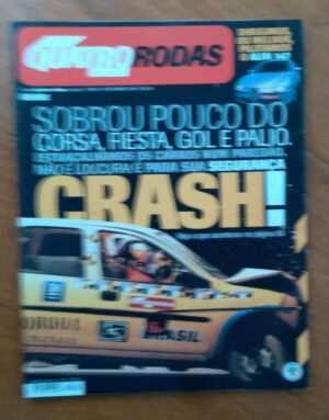 Revista Abril Quatro Rodas 484 2000 / Crash Alfa 147