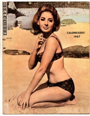 Revista Calendario Hollywood - Calendario Erotico - 1967