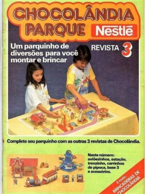 Revista Chocolandia Nestle Parque Nº 3 - 1987