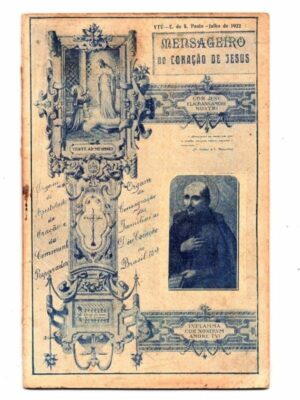 Revista Religiosa Mensageiro Do Coração De Jesus - Julho de 1922
