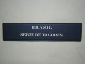 - Série Valores - 1-2-5-10-20-50 Centavos 1975 / 1 Cr$ - 1975 = No estojo / Flor de Cunho