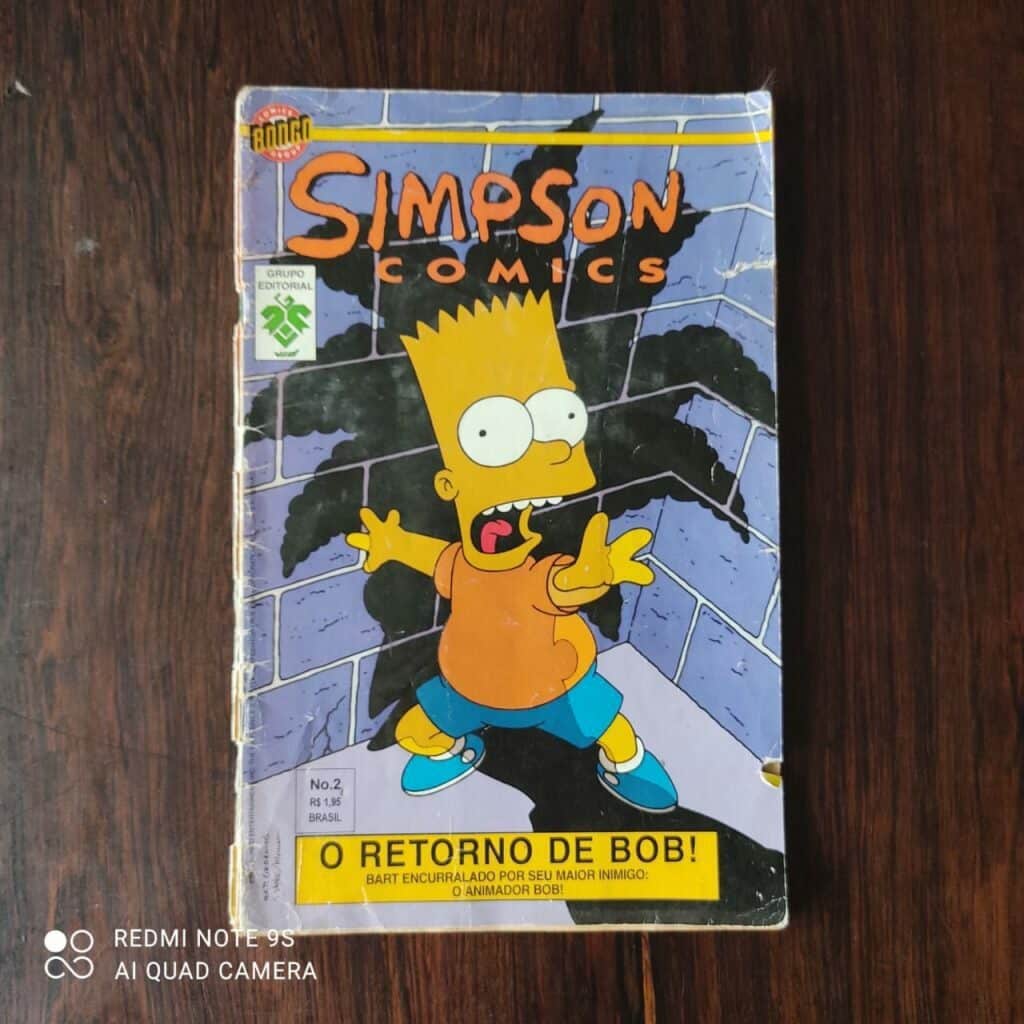Simpson Comics Nº 02 (Editora Sisal) Outubro 1996