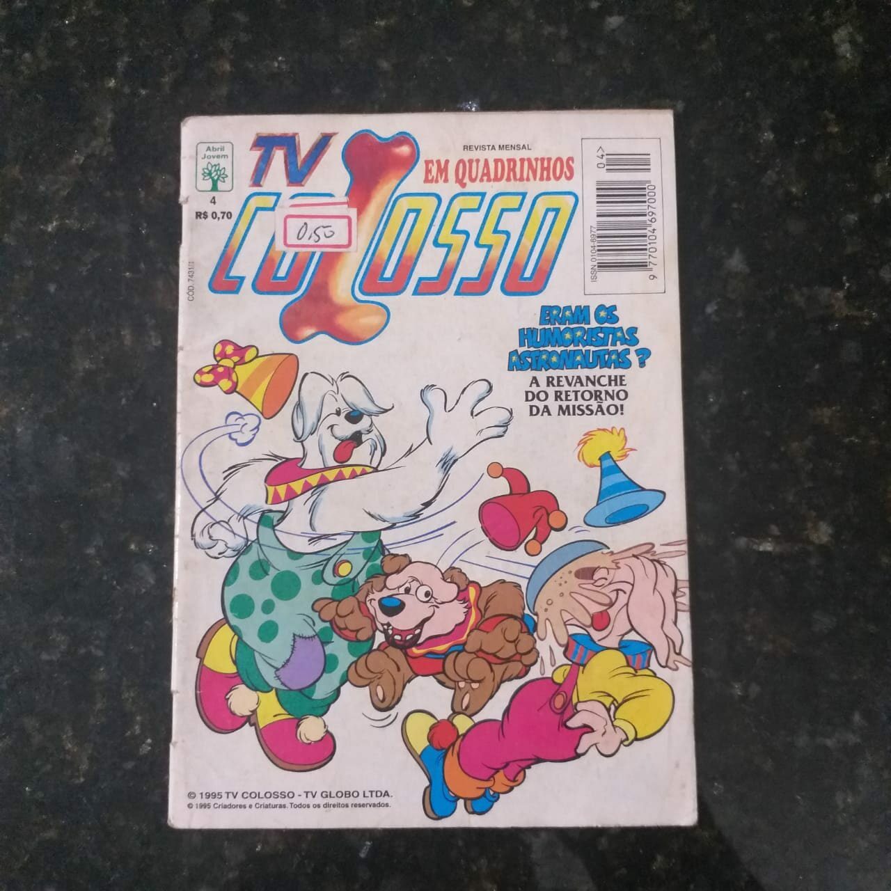 TV Colosso Nº 04 (Editora Abril Jovem) Fevereiro 1995