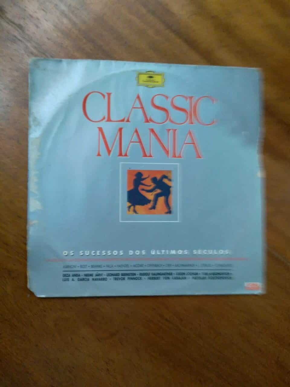 Vinil LP Globo Polydor 1993 / Classic Mania asucessos