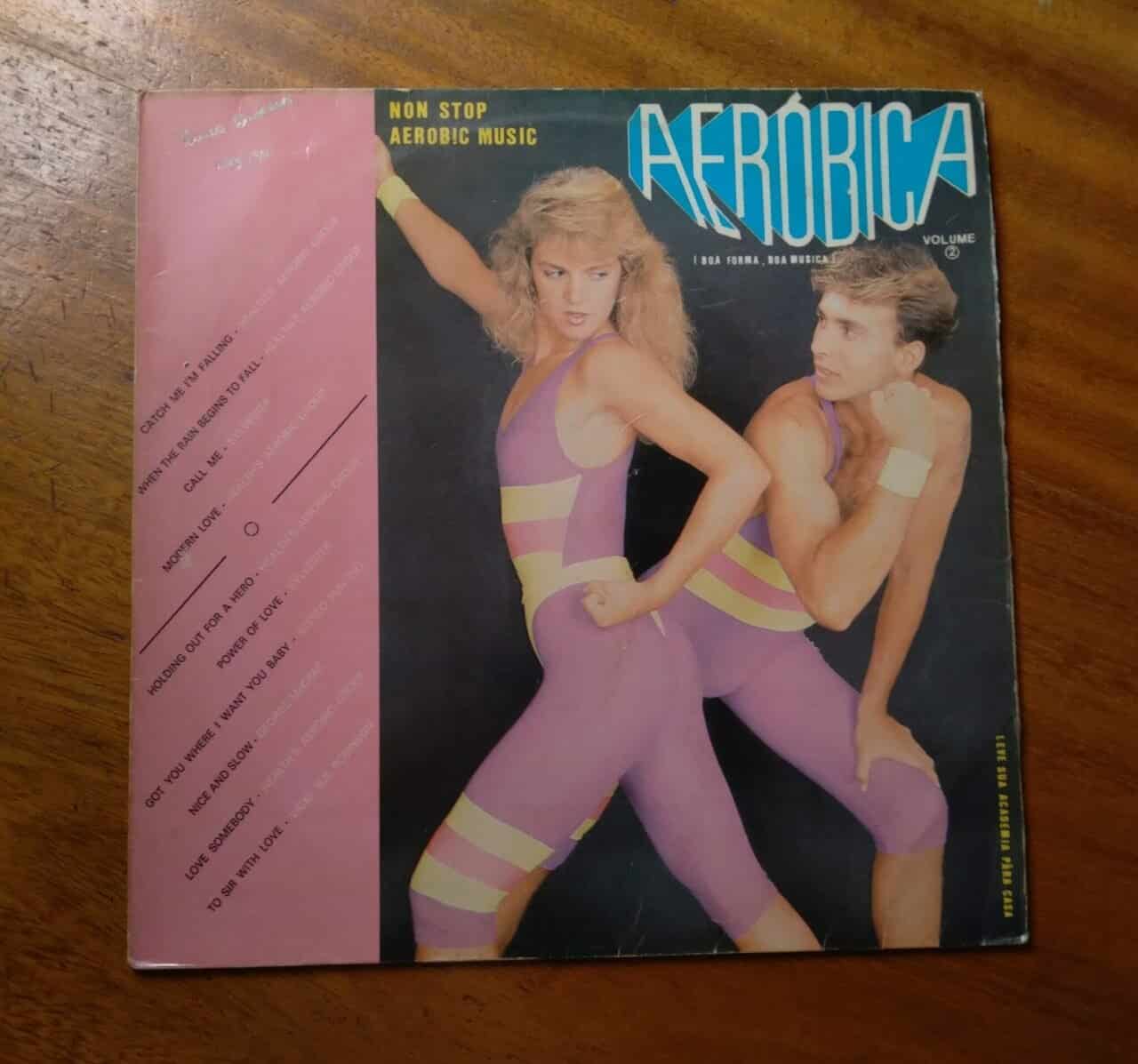 Vinil LP Laser 1990 Aeróbica non Stop Music