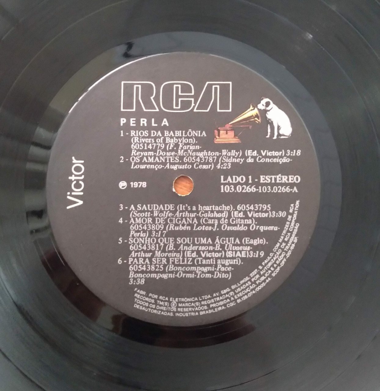 | Casa do Colecionador Vinil LP Rca 1978 / Perla Rios da Babilonia