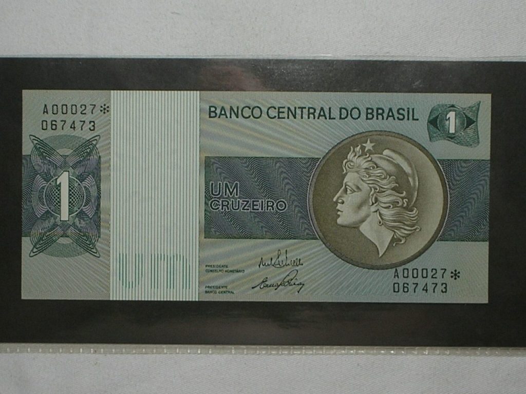 | Casa do Colecionador 1 Cruzeiro - C-129a / Asterisco *00027 / Soberba / 067473