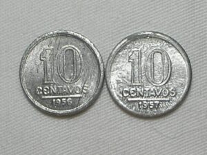 10 Cent. 1956-escassa /1957 - soberbas
