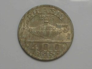 400 Réis - 1936 - Bela Patina do metal - Sob/Flor