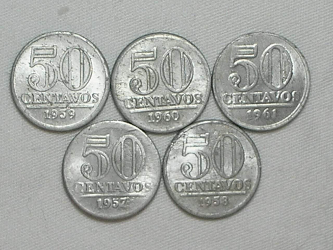 50 Cent. 1957/58/59/60/61 - série completa