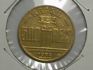 500 Rs. 1936 - Regente Feijó - soberba