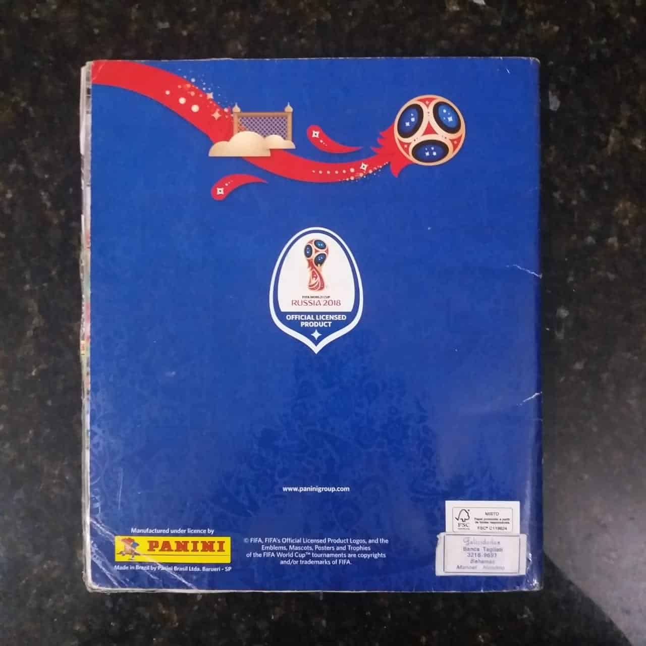 | Casa do Colecionador Álbum de Figurinhas - Copa do Mundo 2018 - Rússia - (Fifa World Cup) - (Incompleto com 640 fig coladas)