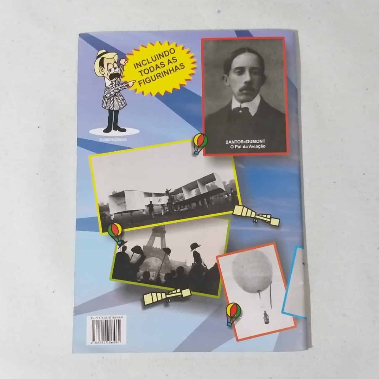 | Casa do Colecionador Álbum de Figurinhas Paradidático - Santos Dumont (Completo)
