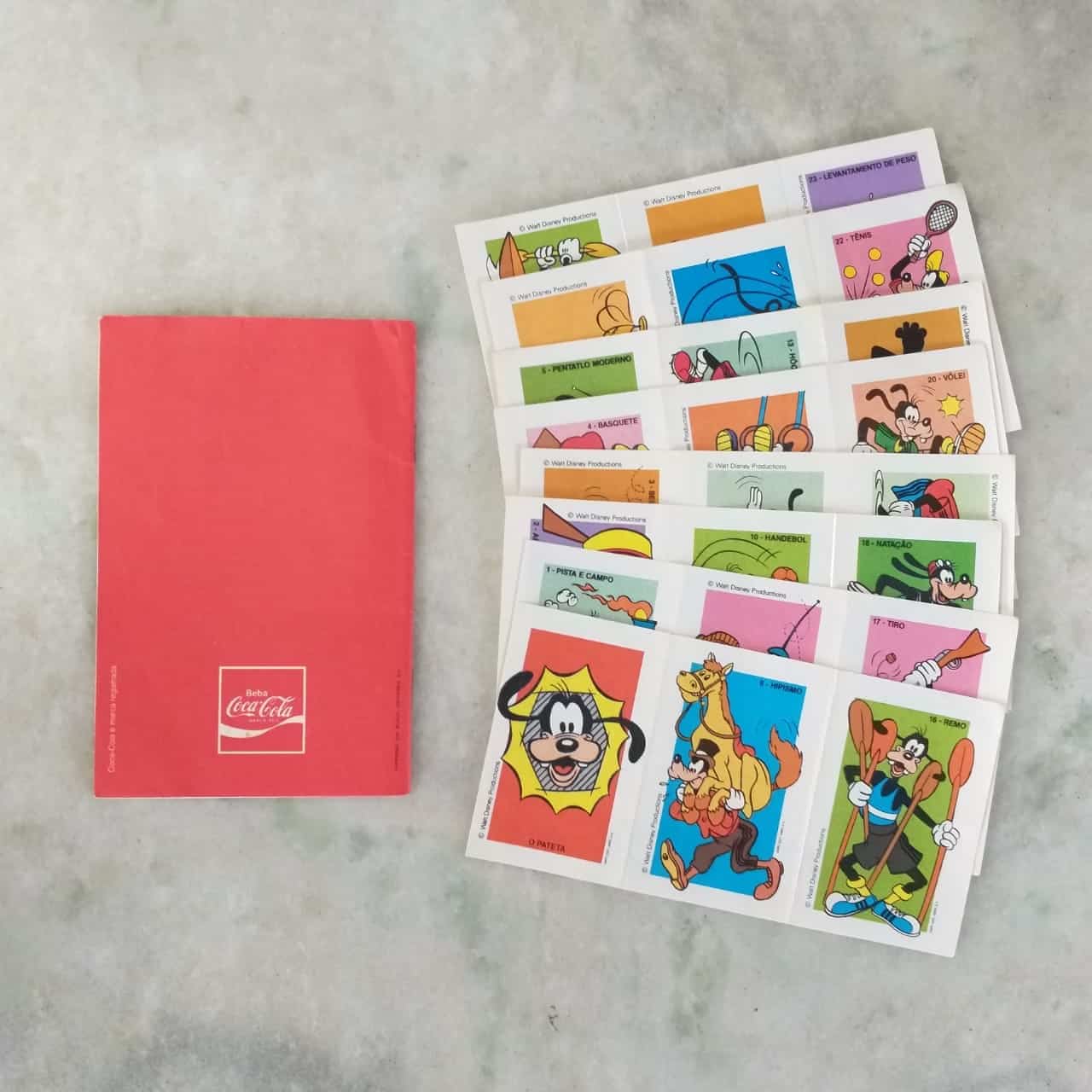 | Casa do Colecionador Álbum de Figurinhas - Passaporte para as Olimpíadas (Coca Cola) 1984 - Completo