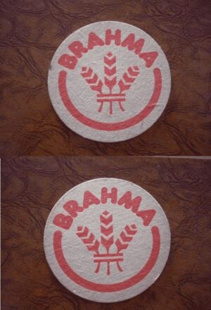 BOLACHA DE CHOPP .BRAHMA .