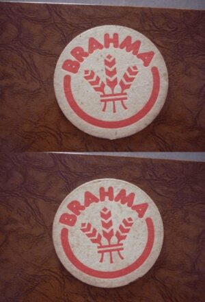 BOLACHA DE CHOPP .BRAHMA .
