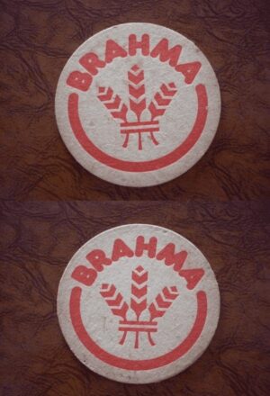 BOLACHA DE CHOPP .BRAHMA .