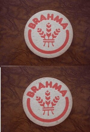 BOLACHA DE CHOPP .BRAHMA .