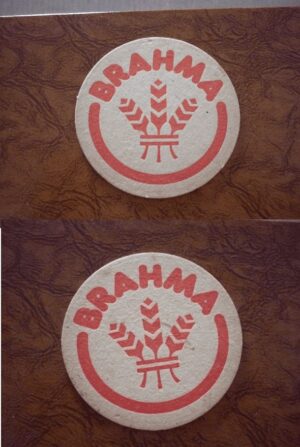 BOLACHA DE CHOPP .BRAHMA .