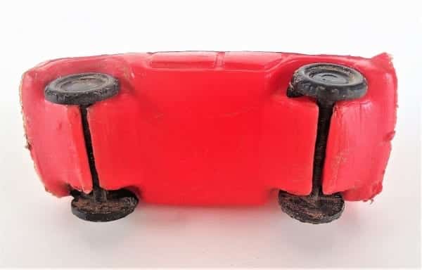 | Casa do Colecionador Brinquedo Antigo Volkswagen 1600 Zé do Caixão - Plástico Bolha - Anos 80