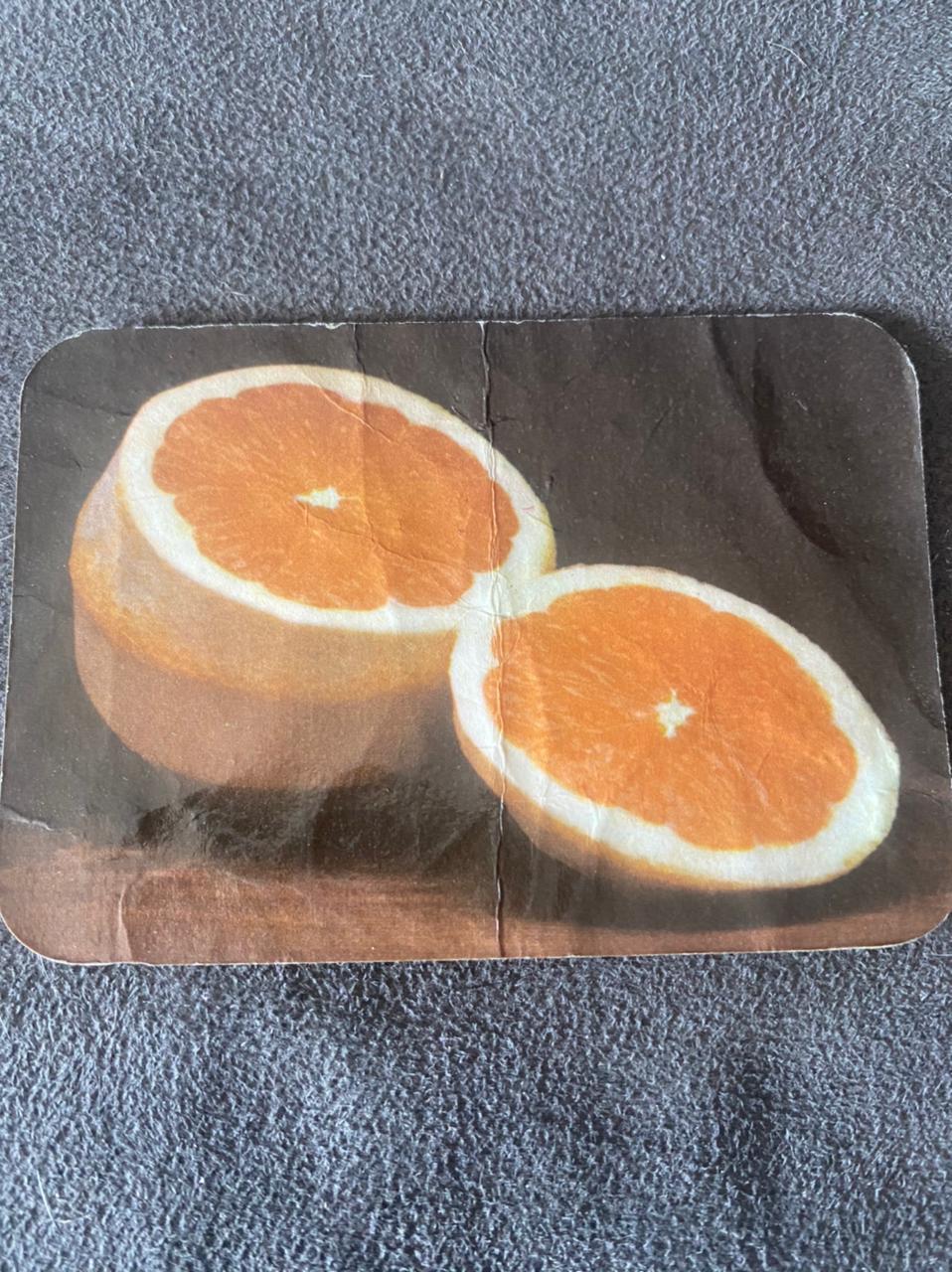 | Casa do Colecionador Calendário de Bolso (Tema Alimentos) Ano 1984