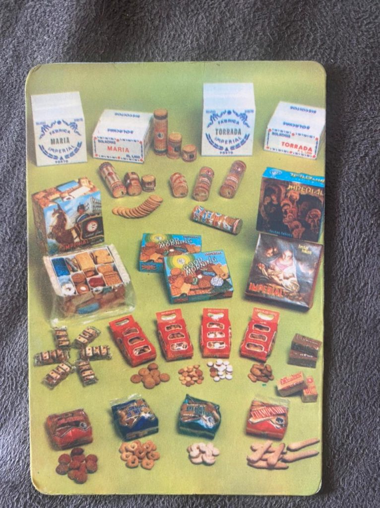 | Casa do Colecionador Calendário de Bolso (Tema Alimentos) Ano 1986